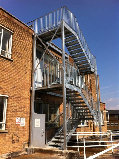 steel fire escapes lancashire